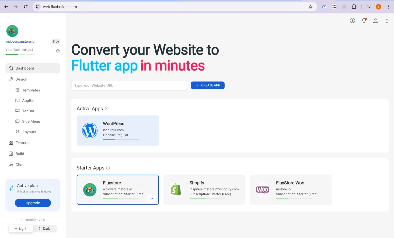 Web Version UI