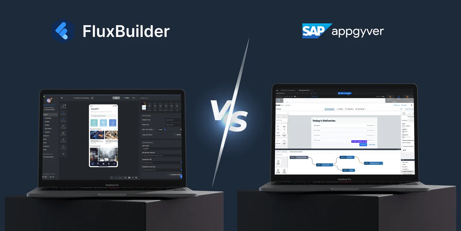 FluxBuilder vs. AppGyver